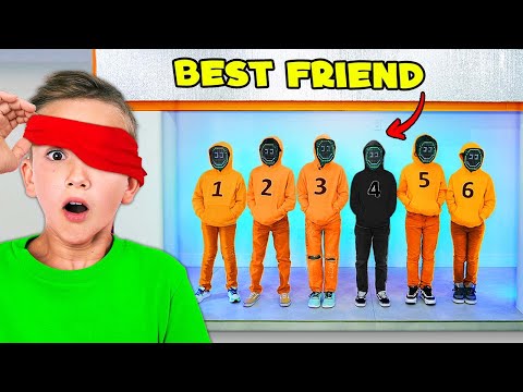 Vlad Tries to Find His Best Friend Blindfolded!