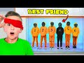 Vlad Tries To Find His Best Friend Blindfolded