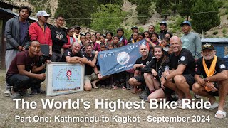 The World's Highest Bike Ride: Part 1, Kathmandu to Kagkot.