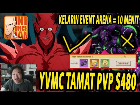 🔥🔥YVMC LEMAH! AKHIRNYA TAMAT SERVER 480 [RANK 1 ARENA & KELARIN EVENT] - ONE PUNCH MAN The Strongest