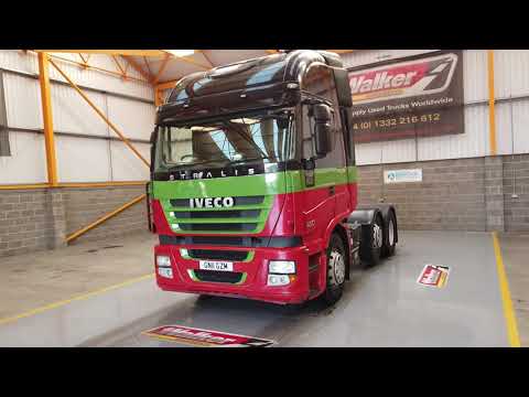 New In Stocklist For Sale:   IVECO STRALIS 450 EURO 5, 6X2 TRACTOR UNIT - 2011 - GN11 GZM