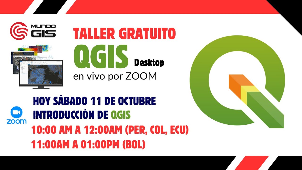✅Aprende QGIS desde cero en nuestro taller gratuito