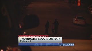 Two Madison County inmates escape custody