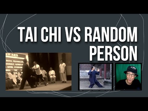 Tai Chi Master Called Out On Stage - Hilarious Push Hands Fail