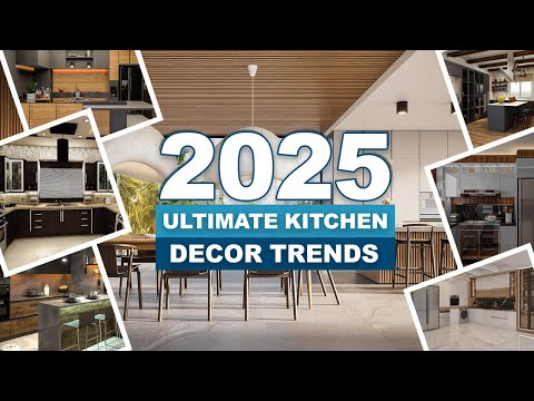 2025’s Ultimate Kitchen Trends: Colors, Cabinets, and Countertops | kitchen ideas 2025|Kitchen Color