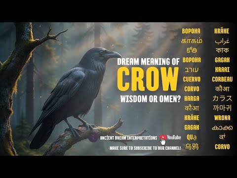 Dream Meaning of Crow 🪶 | Wisdom or Omen?