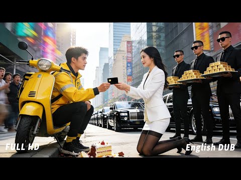 Life flip!Beauty CEO grabs delivery guy as fake tycoon—he’s the real $100B boss who save everything!