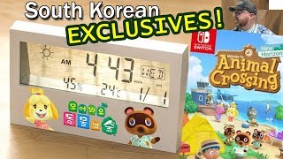 Animal Crossing Exclusives from South Korea