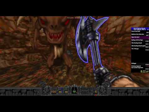 Hexen: Beyond Heretic PC Glitchless speedrun in 49:32 [WR]