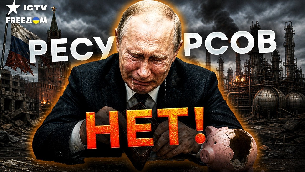 ВПЕРВЫЕ! ПУТИН ПРИЗНАЛ КРАХ? УДАРЫ ПО НПЗ УБИЛИ РЫНОК Кремля! Бензина НЕТ, ден
