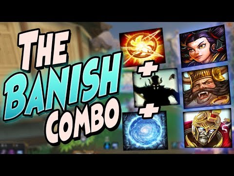 Smite: THE BANISH COMBO - Joust 3v3 - THE MOST GRIPPING GAME!