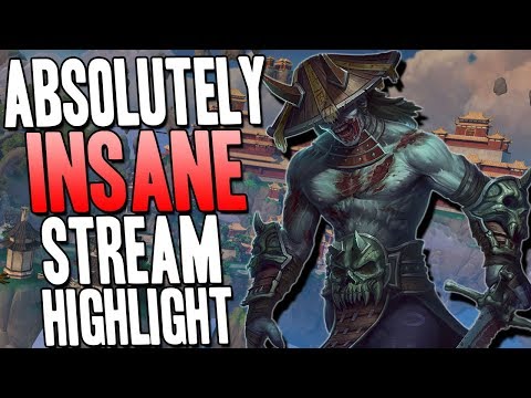 ABSOLUTELY INSANE STREAM HIGHLIGHT IN A COUNTER MATCHUP! - Masters Ranked Duel - SMITE