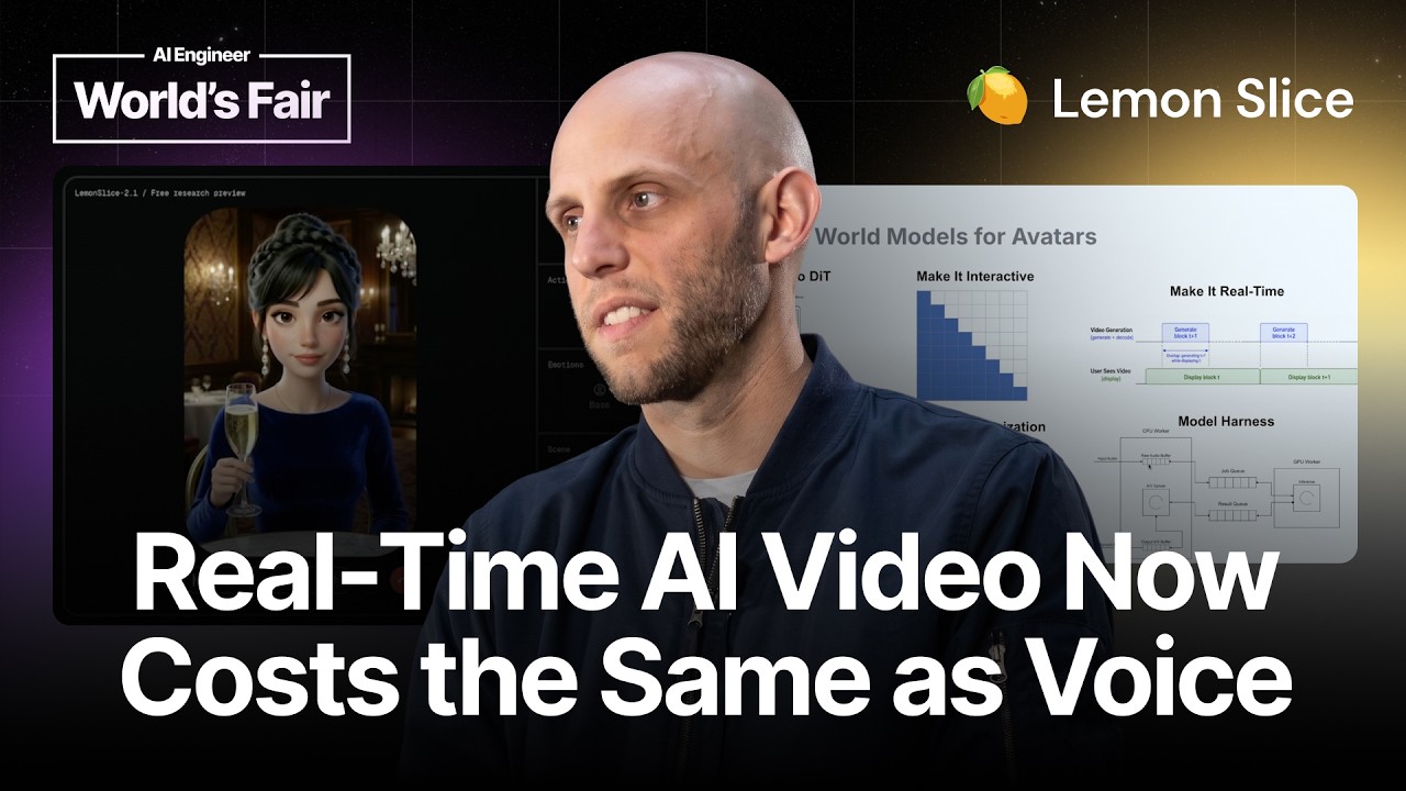 Voice agents with Realtime Video — Sidney Primas, LemonSlice