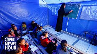 How Gaza's students are still learning despite shattered schools and displacement