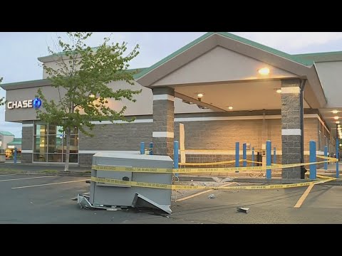 ATM ripped off foundation at Chase Bank