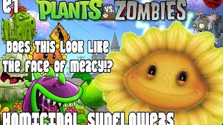 Plants vs Zombies: E1 Homocidal Sunflowers