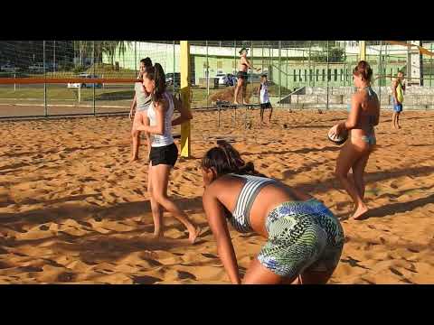 BLOG Orlando Gonzalez - Garotas do vôlei de praia de Maringá treinam para o Challenger