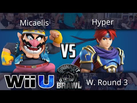 Gwinnett Brawl October 2017 - Micaelis (Wario) vs Hyper (Roy) - Smash 4 W. Round 3