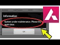 How To Fix Axis Mobile App System Under Maintenance Please Try Again Later Problem Solved