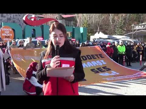 Şiddete Karşı Tek Yürek Etkinliği