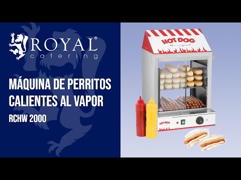 vídeo - Máquina de perritos calientes - 2000 W