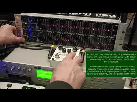Frequency Splitting Signal to Separate Audio Effects - Part Two: Effects and Keyboards
