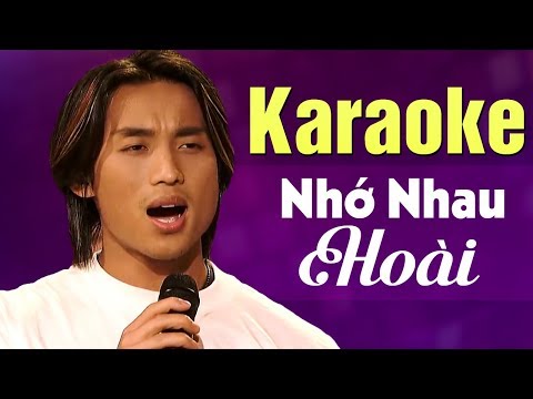 Karaoke Nhớ Nhau Hoài - Đan Nguyên | Beat Chuẩn Tone Nam