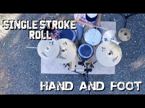 Single Stroke Roll (HAND/FOOT) EXERCISE - Héctor García
