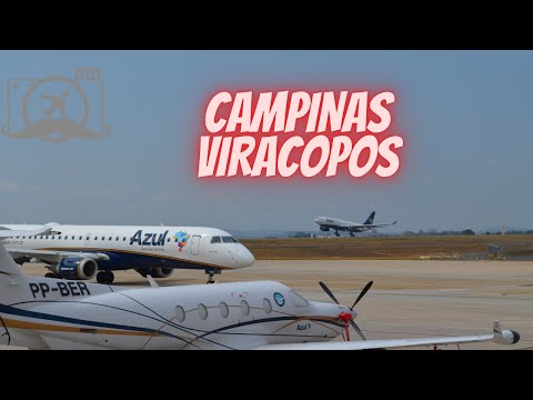 54 - Decolando de Campinas - Viracopos no cockpit.