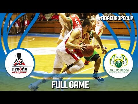 Lukoil Academic (BUL) v Prievidza (SVK) - Full Game - FIBA Europe Cup 2016/17
