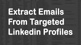 How To Get Email Address From Linkedin Profile - Amin Services