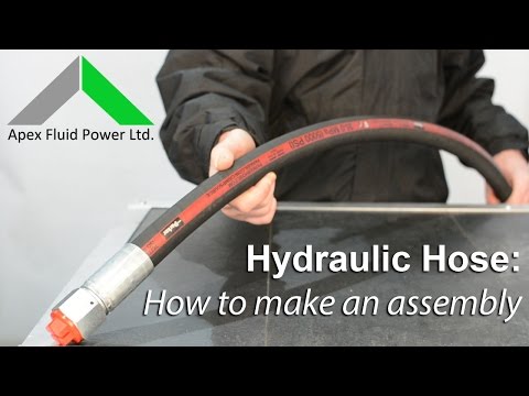 High pressure hydraulic hoses