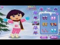 Dora The Explorer Online Games Dora Fashion Dress Up Games Winter Time
