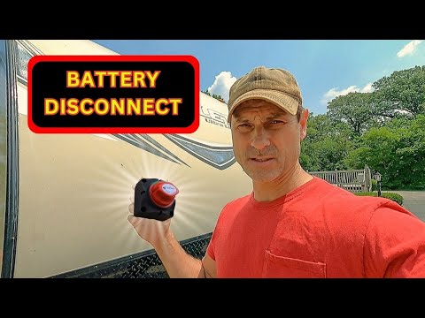 Battery Disconnect Switch Installation On Camper Trailer