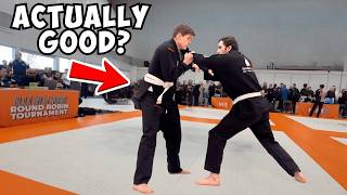 This Boxer Thinks Jiu-Jitsu Doesn't Work (So He Entered A BJJ Tournament)