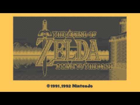 Zelda Link to the Past - Hyrule Castle (Gameboy 8-bit)