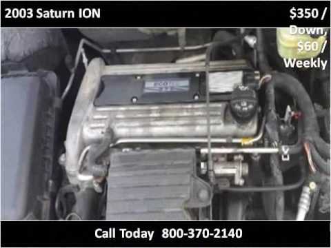 2003 Saturn ION Used Cars Groveland FL