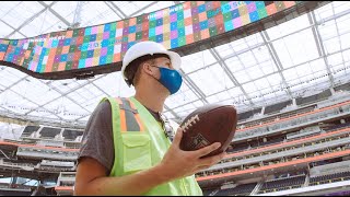 “This is AMAZING!” Jared Goff is Awestruck by SoFi Stadium | Los Angeles Rams