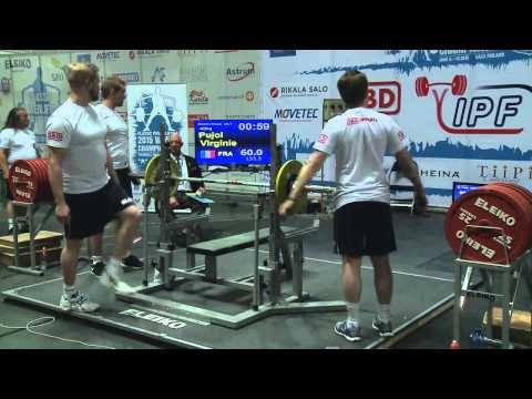 World Classic Powerlifting Championships 2015 - Women Masters 1, 47-63kg