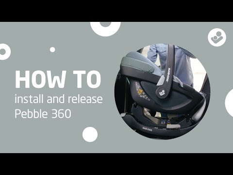 Automobilinė kėdutė Maxi cosi Pebble 360 Essential Juodas 0-13kg video
