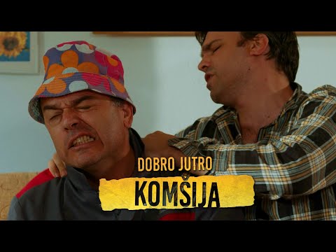 Ljubomorni Mićko masira Čedu! *Čedo žestoko izmasiran* - Dobro jutro, komšija