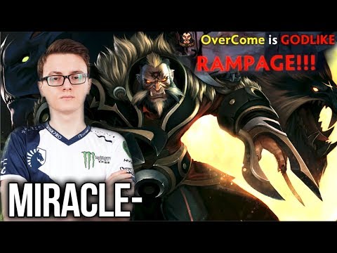 Miracle Lycan Insane Farming Speed Machine + Rampage - Dota 2