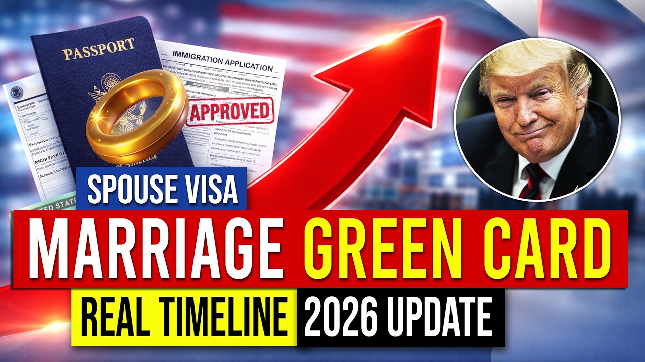 Marriage Green Card Real Timeline in 2026: US Spouse Visa Processing Times | US Immigration