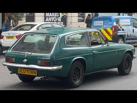 Thumbnail for 1975 Green RELIANT SCIMITAR GTE E ODVE || Sloane Square || London || 4K || by Car