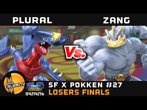 SFxPokken #27 | Plural (Garchomp) vs Zang (Machamp) - Losers Finals - Pokken