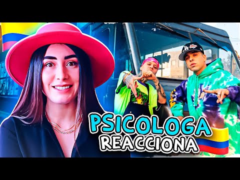 PSICOLOGA REACCIONA A Santa Fe Klan, MC Davo - Callejera (Video Oficial)
