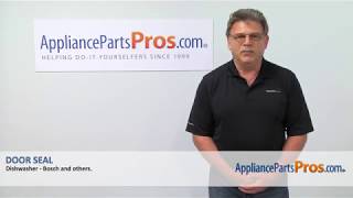 How to: Bosch/Thermador/Gaggenau Door Seal 00645141
