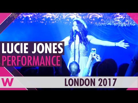 Lucie Jones "Never Give Up On You" (United Kingdom 2017) LIVE @ London Eurovision Party 2017