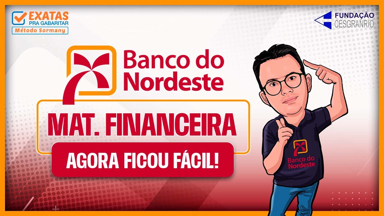 MAT. FINANCEIRA FICOU FÁCIL NO BNB! 💰