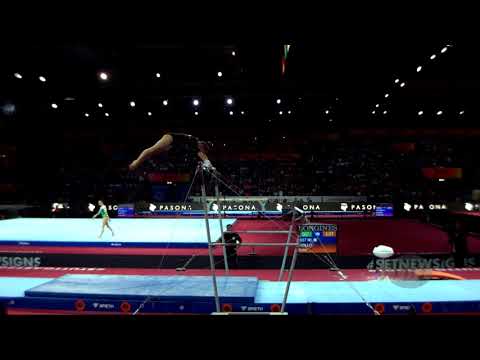 PADURARIU Anne-Marie (CAN) - 2019 Artistic Worlds, Stuttgart (GER) - Qualifications Uneven Bars